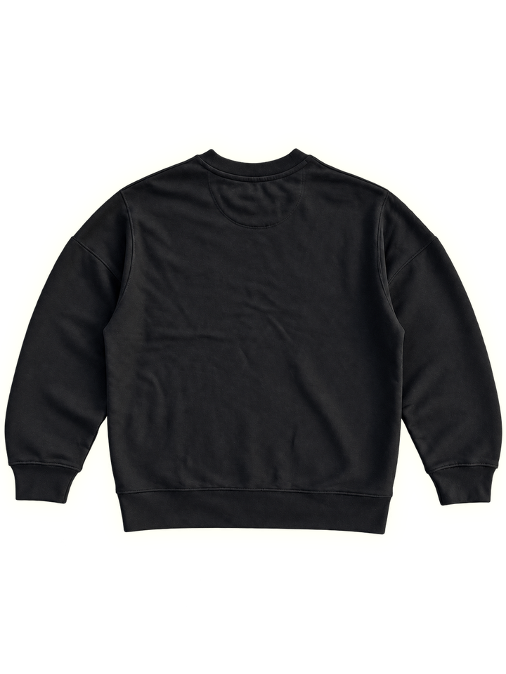 MINI SCRIPT CREWNECK  [BLACK]