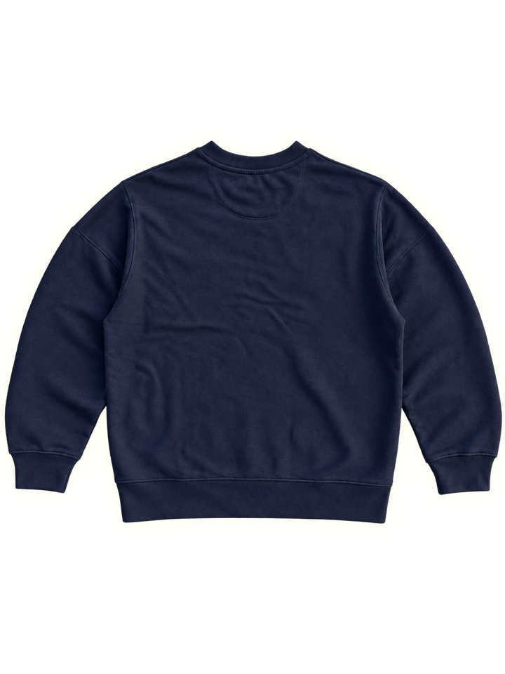 MINI SCRIPT CREWNECK  [NAVY BLUE]